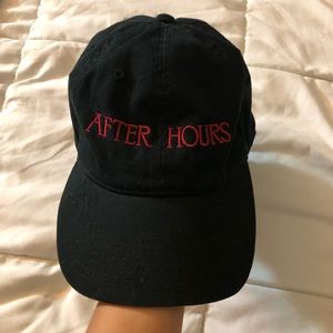 The Weeknd After Hours XO Logo Velcro Cap